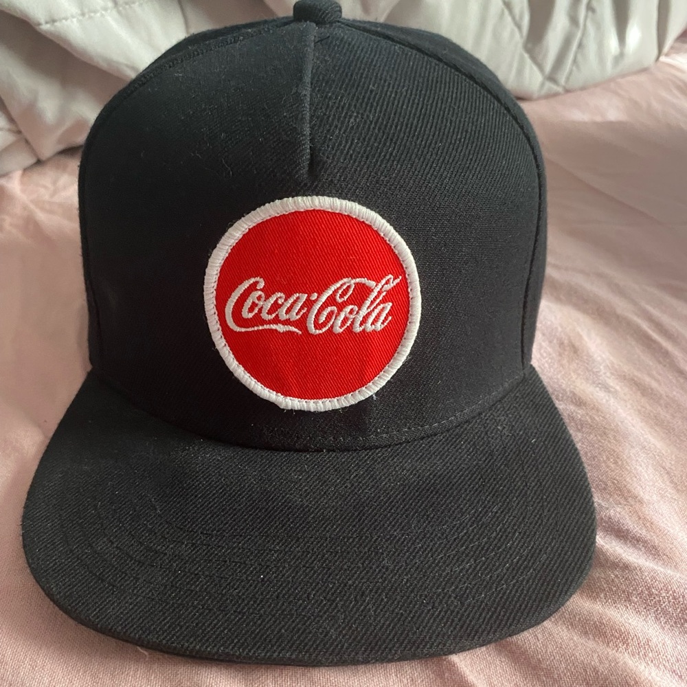 Coca-Cola hat barely worn